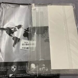Macbook Plastic Hard Shell Case&Keyboard Cover&Screen Film open box